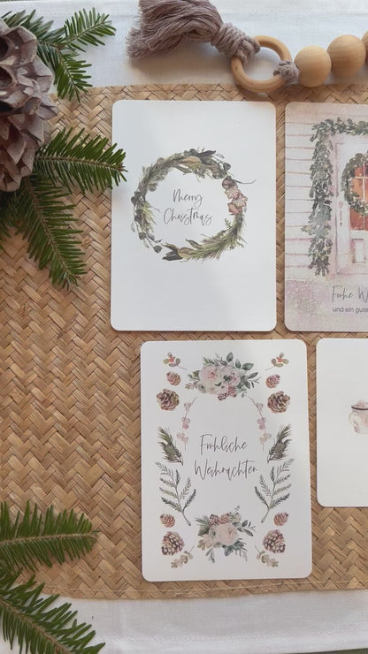 Postcard Set 12: Christmas Postcard Set (5 pieces)